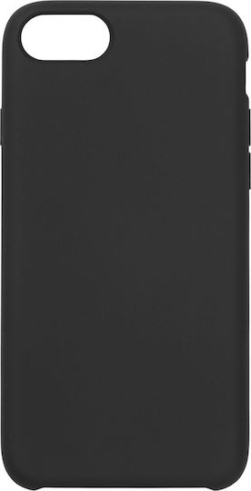 Estuff Infinite Vienna Husa iPhone SE 2022/2020 Neagră Material 100% TPU Reciclat