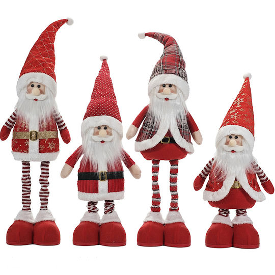 Dekorativer Weihnachtsmann Rot