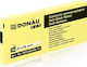Donau Memo Pads in Cube 100 Sheets Yellow 3.8x5.1cm Set 3 Pieces