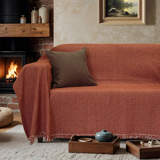 Lino Home Boxi Διθέσιου Καναπέ Π180xΜ250cm Κεραμιδί Lino Home Boxi Διθέσιου Καναπέ Π180xΜ250cm Κεραμιδί