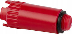 1/2' Tightness Test Cap Red