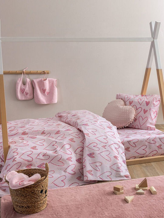 Palamaiki Kids Duvet Single My Kingdom Pink 160...