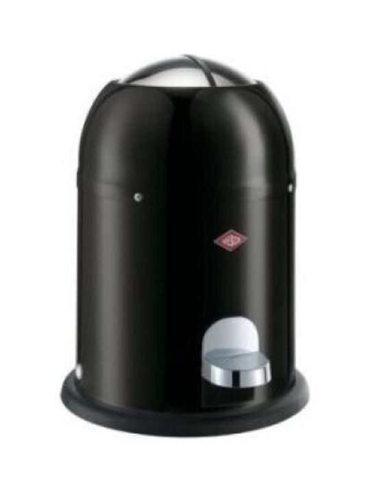 Wesco Coș de Gunoi Plastic Negru 6lt 1buc