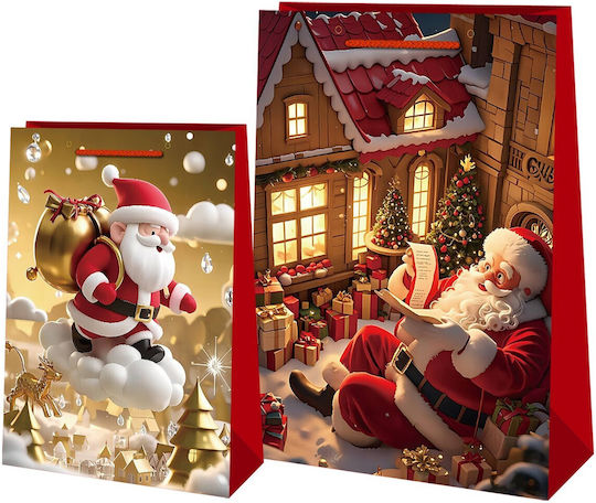 XMASfest Χριστουγεννιάτικη Τσάντα για Δώρο 56x17x40εκ.