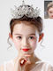 Kinder Tiara Gold Silber Belle