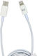 Blue Eagle Vl-05 Fast Charging Data Cable 20W Lightning Type C White