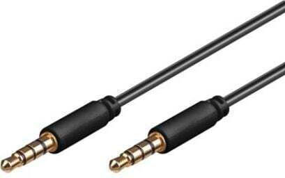 PremiumCord Cable 3.5mm Male to 3.5mm Male Black 2m