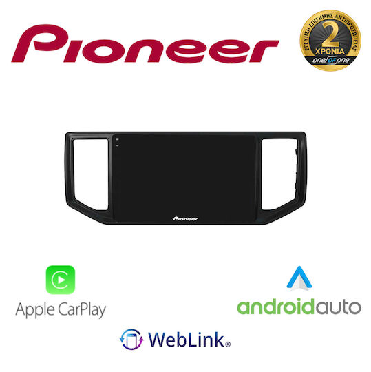 Pioneer Ηχοσύστημα Αυτοκινήτου για Volkswagen Amarok 2016 (Bluetooth/USB/WiFi/GPS/Apple-Carplay/Android-Auto) με Οθόνη Αφής 9"