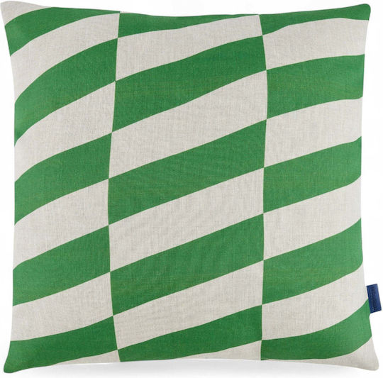 Nobodinoz Throw Pillow Stanley Green 45x45cm