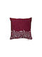 Viopros Sofa Cushion Burgundy 42x42cm