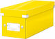 Leitz Papier Ablagebox mit Deckeln 13x35x14cm Gelb