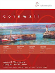 Hahnemuhle Блок за Акварел Cornwall 10 Листа 30x40см 450гр Матиран
