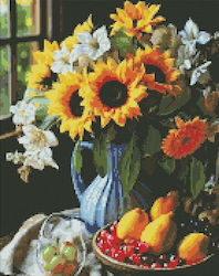 Diamond Mosaic Still Life 40x50cm