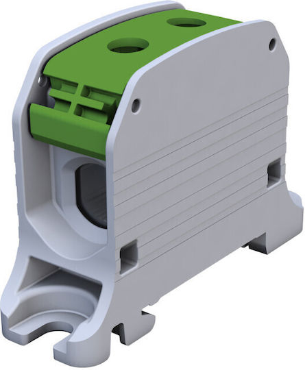 Simblock Gewindeschiene Adapter Al Cu 2x50mm2 Stb-50 Grüne 81001005