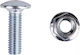 Mushroom Screw + Barbed Collar Cap Sgk M6x20 903100 100pcs