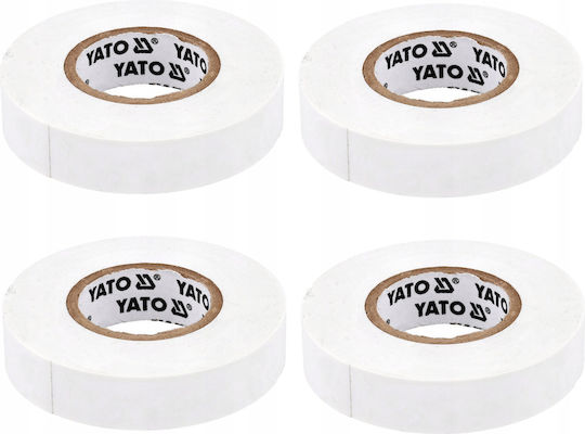 Yato Μονωτική Ταινία 15mm x 20m Λευκή