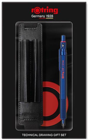 Rotring 600 Blue Mechanical Pencil 0.5mm Gift Box