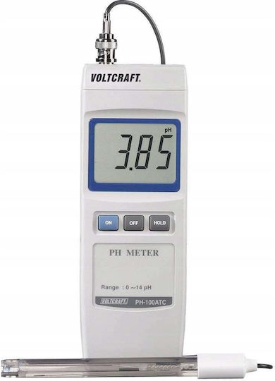 Voltcraft Ph-100 Atc Ph Meter Factory Calibration Uncertified 101145