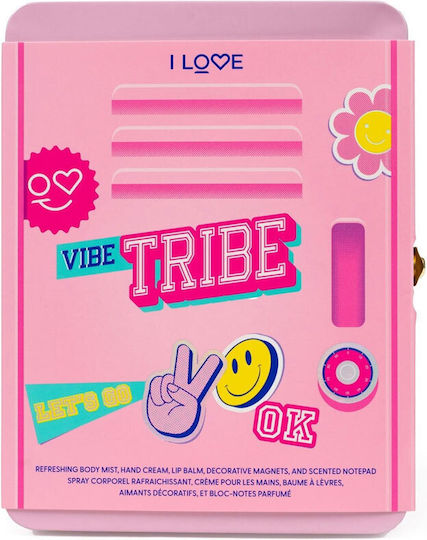 I Love Cosmetics Vibe Tribe Комплект за грижа за кожата за Хидратация 3бр