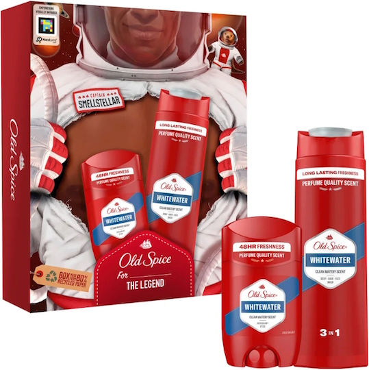 Old Spice Whitewater Комплект за грижа за кожата за Почистване на тялото 2бр