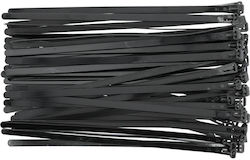 Releasable Cab Ties 7,6x250mm 50pcs Blac