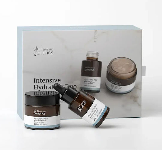Skin Generics Intensive Hydrating Duo Σετ Περιποίησης για Ενυδάτωση 2τμχ