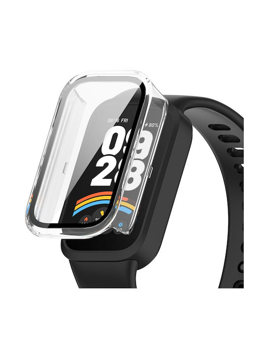 Carcasă de Plastic cu Sticlă în culoarea Transparent pentru Smart Band 9 Active