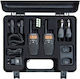 Stabo Freecomm 700 Case Set Walkie Talkie με Μονόχρωμη Οθόνη Σετ 2τμχ