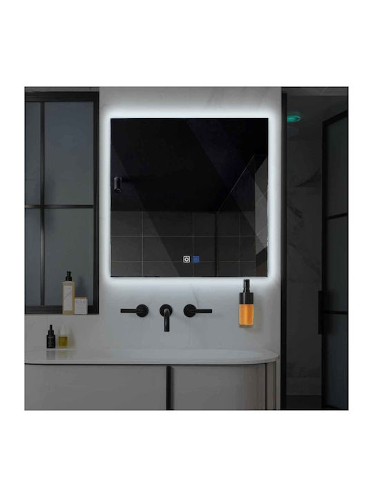 Reyze Ambient Квадратно Банско Огледало LED Tou...