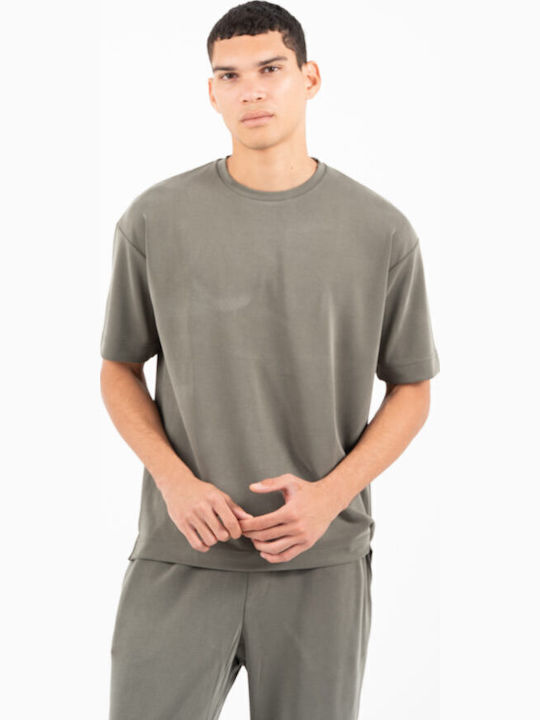 Vittorio Artist T-shirt Olive 200-2526-JORDAN