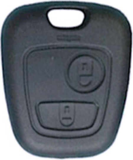 DGA Replacement Key Peugeot 206 107 207 307 407 Citroen C2 C3 C4 C5 C6 Replacement Cover Without Key 2 Buttons 1 Piece Dg-pg29/dga