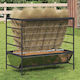 vidaXL Metal Feeder for Sheep with Capacity 15k...