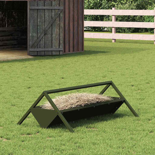 vidaXL Futtermittel für Schafe mit Kapazität 10kg 111x76x38cm.
