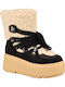 Stiefeletten Damen Schwarz