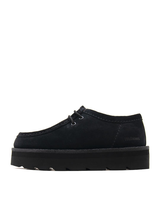 Clarks Suede Leder Damen Mokassins in Schwarz Farbe Clarks Suede Leder Damen Mokassins in Schwarz Farbe