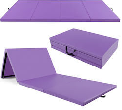 Costway Στρώμα Γυμναστικής Pilates Μωβ (300x117x5cm)