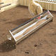 vidaXL Metal Bird Feeder with 5kg Capacity 108x20.5x20cm