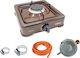 Countertop Burner Flüssiggas Single Braun