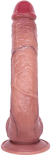Smd Neon Grande Premium Realistic Dildo 27cm Realistic Penis Replica With Scrotum Suction Cup Caramel