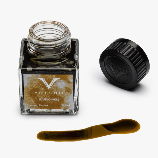 Visconti Ανταλλακτικό Μελάνι για Πένα Κίτρινο 30ml