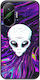 Alien Neon Xiaomi Poco F7 5G Black TPU Black Silicone Mobile Phone Case