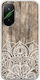 Hölzernes Mandala Xiaomi Poco F7 5g Flexibles Tpu Durchsichtige Silikonhülle