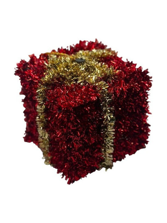 Panora Декоративен Подарък Tinsel Червен 8,5см
