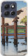 Ukiyo-e Tazawa Lake Motorola Moto G86 5G Flexible TPU Transparent Silicone Mobile Phone Case