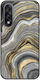 Agate Stone Gold Veined OnePlus Nord 5 5G Black TPU Black Silicone Mobile Phone Case