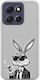Swag Collection Bunny Motorola Moto G86 5G Flexible TPU Transparent Silicone