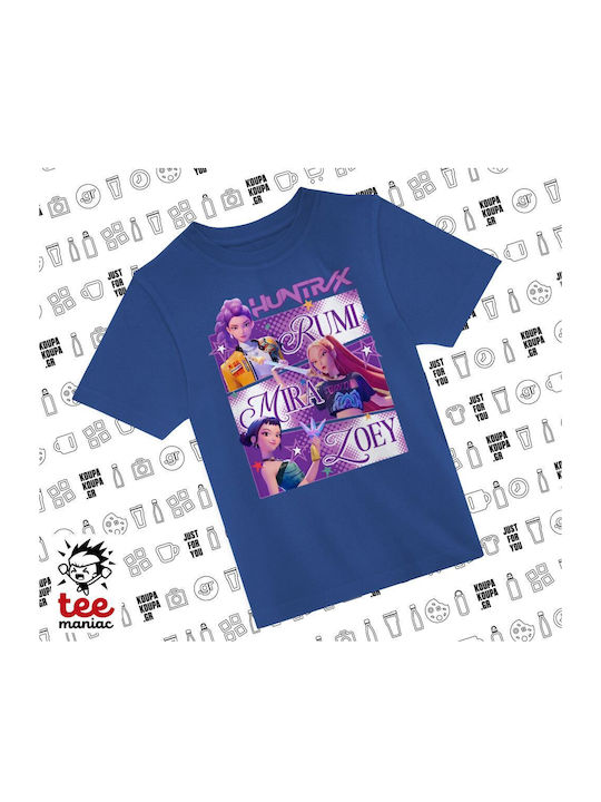 Koupakoupa Kids T-shirt Blue Hyntrix Rumi Mira ...