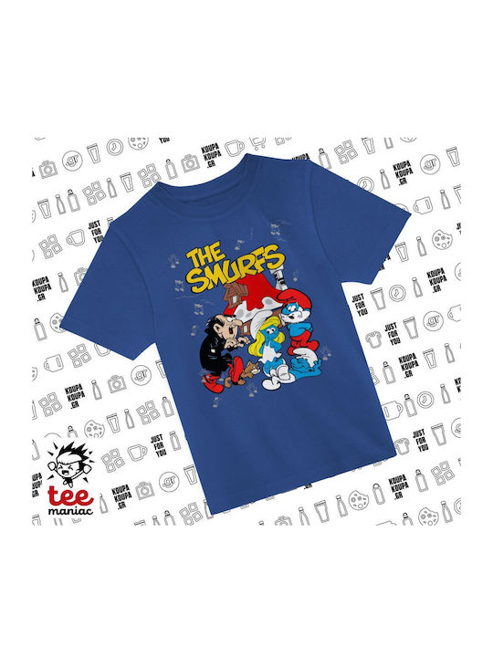 Koupakoupa Kinderoberteile T-Shirt Blau Die Sch...