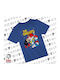 Kinderoberteile T-Shirt Blau Die Schlümpfe KP_17723_tshirt-kid-blau