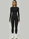 Set Women's Long Leggings Black